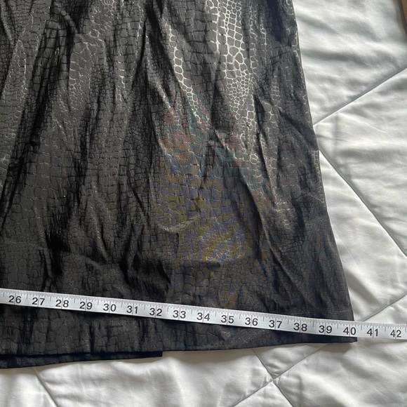 Mycra Pac Black  raincoat LONG Women's reptil print M/L - Picture 11 of 16